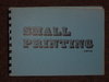 British Printing Society - Small printing 1979.